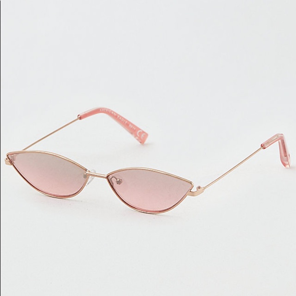 AE Rose Gold Metal Sunglasses